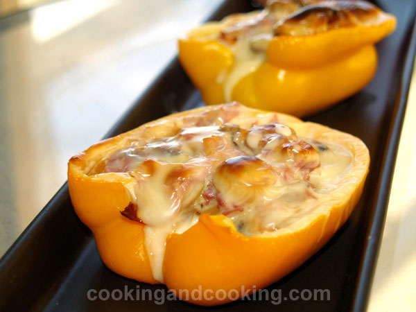 Philly Cheese Steak Stuffed Bell Peppers